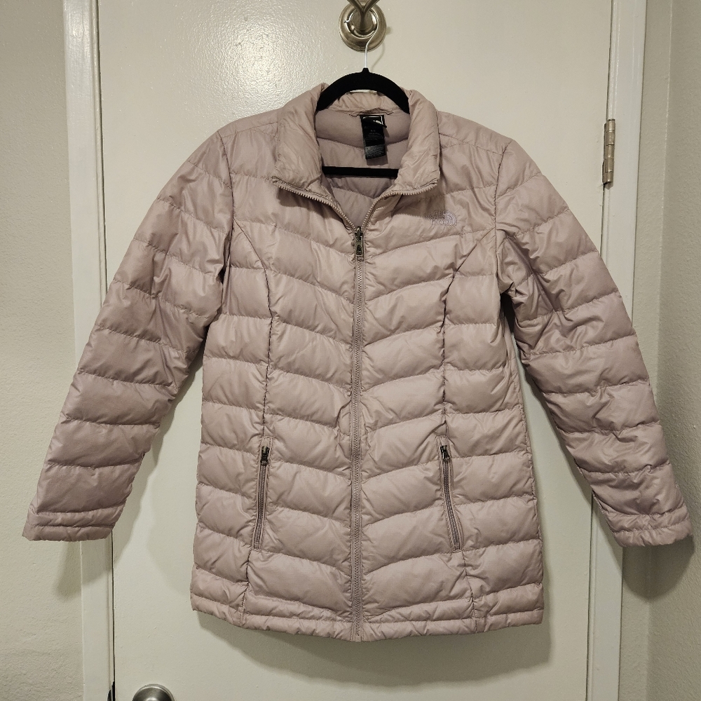 Women's North Face Jacket 550, Lavender, Large